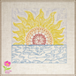 Sunset Machine Embroidery Design, Mandala Line Art Embroidery, Sunrise Design, 6 Sizes (0420)