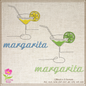 Margarita Machine Embroidery Design | Lemon & Lime Cocktail | Summer Drinks & Citrus Fruit Embroidery | 10 Sizes (0635)