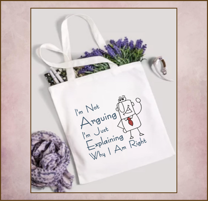 I’m Not Arguing Just Explaining Machine Embroidery Design | Funny Sayings Quote Pattern | Humor Embroidery Design | 8 Sizes (0655)