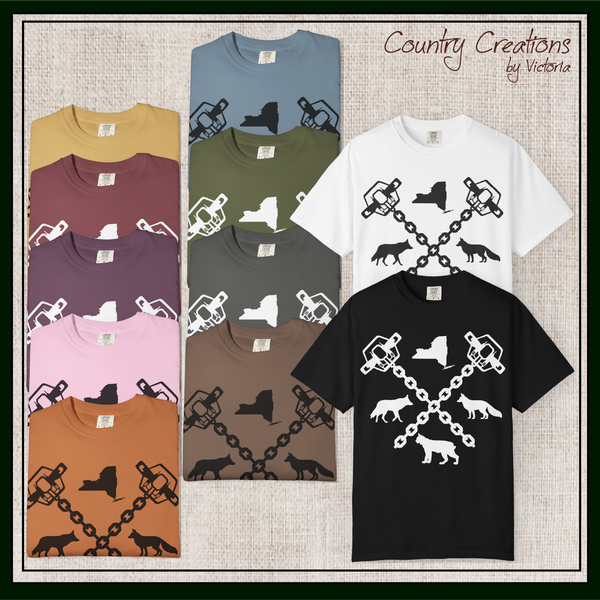 New York Trapper Unisex Comfort Colors T-Shirt – Hunter Lover Gift, Rustic Outdoor Graphic Tee (P6028)