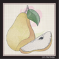 Fresh Pears Machine Embroidery Design | Summer Fruit Embroidery | Orchard Fruits Design | 8 Sizes (0967)