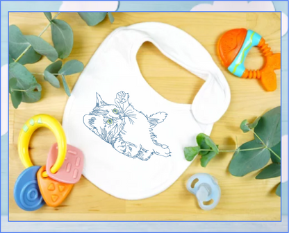 Playful Kitten Machine Embroidery Design, Cat Lover Embroidery Designs, Rub my Belly Kitten, 8 Sizes (0339)