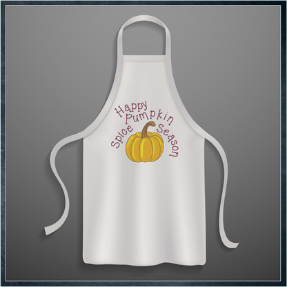 Happy Pumpkin Spice Season Machine Embroidery Design | Fall Latte Coffee Design | Seasonal Favorite Embroidery Drawing | 8 Sizes (0995)