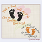 Trick or Treat Smell My Feet Machine Embroidery Design | Funny Halloween Greeting with Feet | Kids Halloween Sayings and Quotes | 8 Sizes (0870)