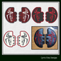 Spiderman Inspired Shoe Wing ITH Embroidery Design – In The Hoop Superhero Shoelace Charms for Shoes and Boots, 4x4 and 5x7 Hoop (1260)