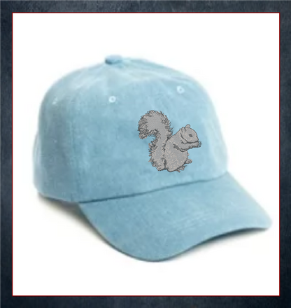 Squirrel Machine Embroidery Design | Woodland Wildlife Animal Sketch, 6 Sizes (0417)