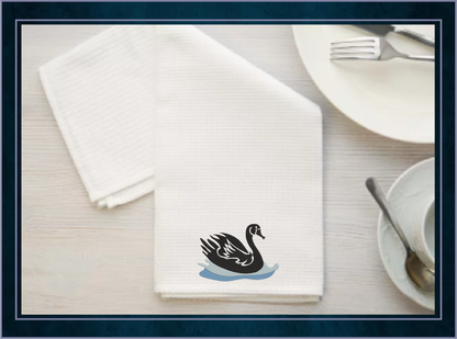 Swan Machine Embroidery Design | Graceful Swimming Bird Pattern | Ugly Duckling & Mother Goose Inspired | 8 Sizes (0619)