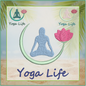 Yoga Life Machine Embroidery Design - Yoga Lotus Flower Embroidery - Sports and Fitness Embroidery Designs, 8 Sizes (0627)