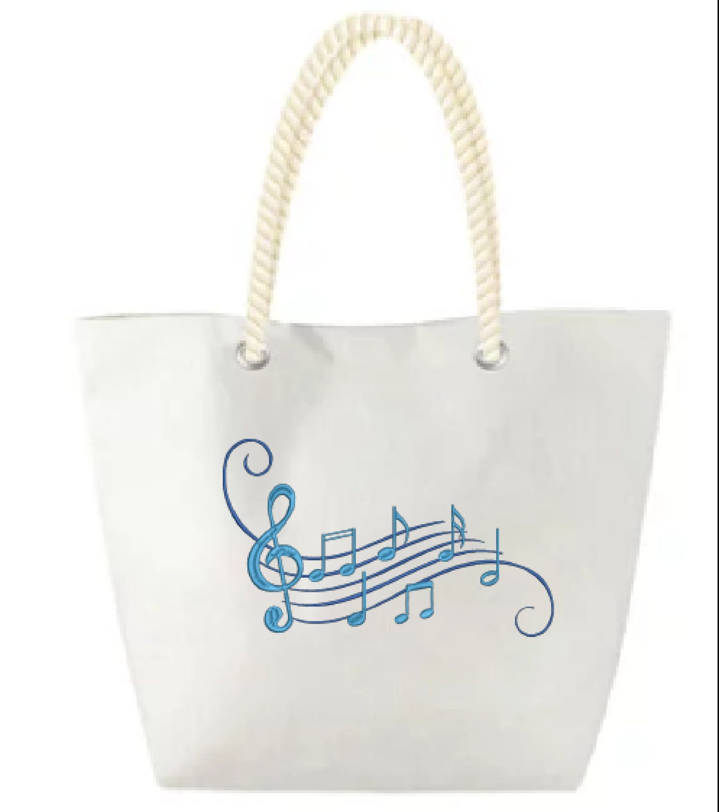 Music Note Machine Embroidery Design – Treble Clef & Musical Chord Pattern, 10 Sizes(0503)