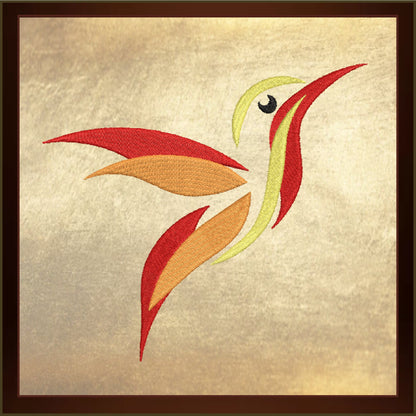 Hummingbird Machine Embroidery Design Bundle, Bird Embroidery Design, Colorful Birds Embroidery Pattern, 3 Designs, 6 Sizes Each (0407)