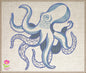 Octopus Machine Embroidery Design File, Marine Animal Embroidery Designs. Coastal Beach Animals, Embroidered Sea Life, 8 Sizes (0284)