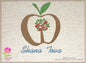 Rosh Hashana Machine Embroidery Design – Shana Tova Jewish New Year Pattern – Judaica Holiday Embroidery – 8 Sizes (0160)