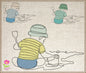 Child Playing in the Sand Machine Embroidery Design – Beach Line Art – Shovel and Pail Embroidery Pattern, 6 Sizes (0665)