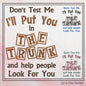 I'll Put You In The Trunk Snarky Embroidered Saying, Machine Embroidery Design, Don't Test Me Sarcastic Quotes, 6 Sizes (2394)
