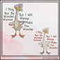 Silly Duck Embroidery Design Saying – “I May Not Be Wonder Woman” Snarky Quote Pattern, 6 Sizes (3237)